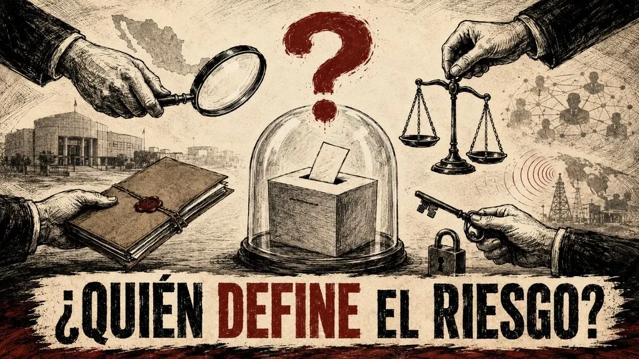 Monero editorial: una urna electoral protegida y rodeada por herramientas institucionales bajo la pregunta “¿Quién define el riesgo?”